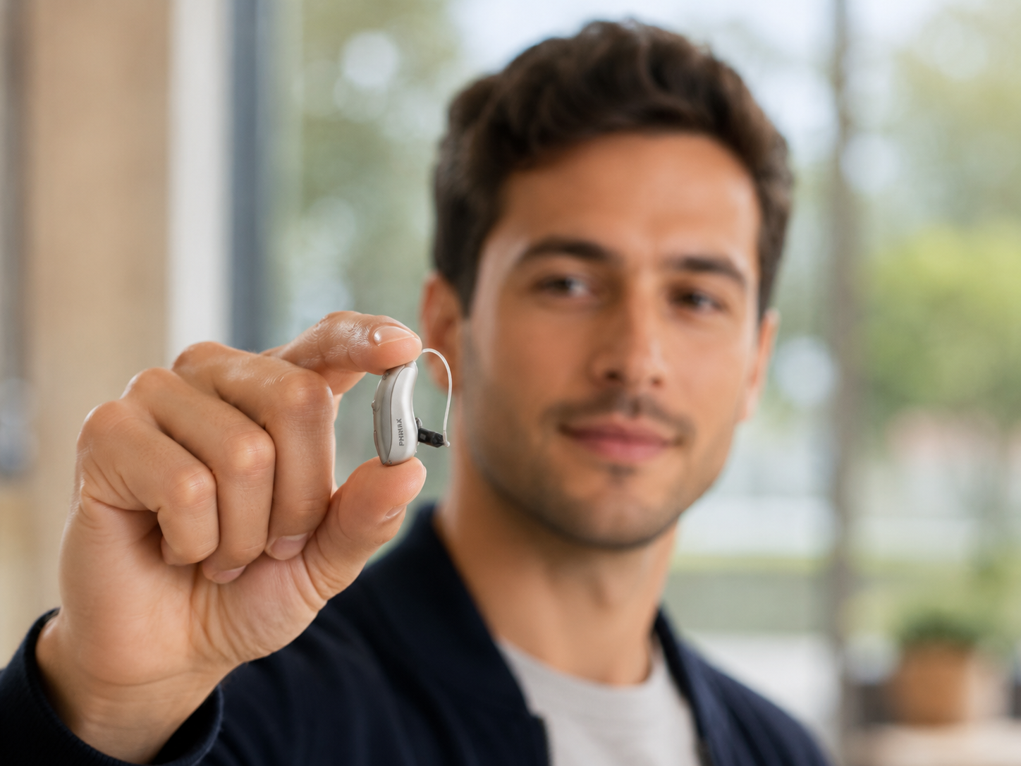 Phonak Audéo Lumity em destaque durante o processo de adaptação auditiva