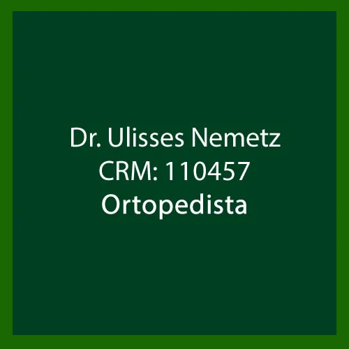 Logo de Dr. Ulisses Nemetz — Ortopedista