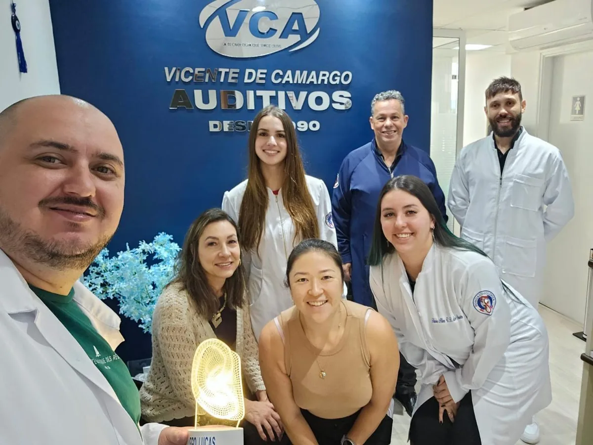 Equipe de fonoaudiólogos da VCA